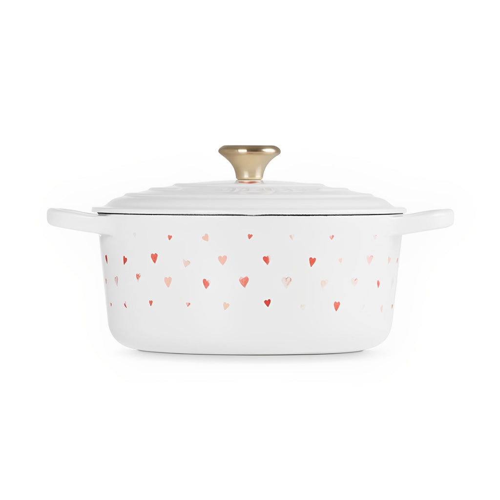 Le Creuset Bräter Signature rund Hearts 22cm