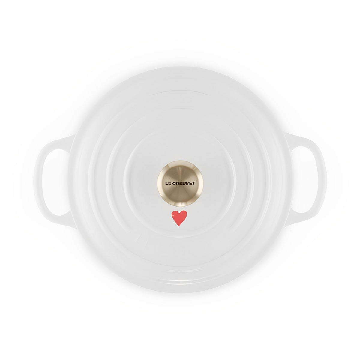 Le Creuset Bräter Signature rund Hearts 22cm