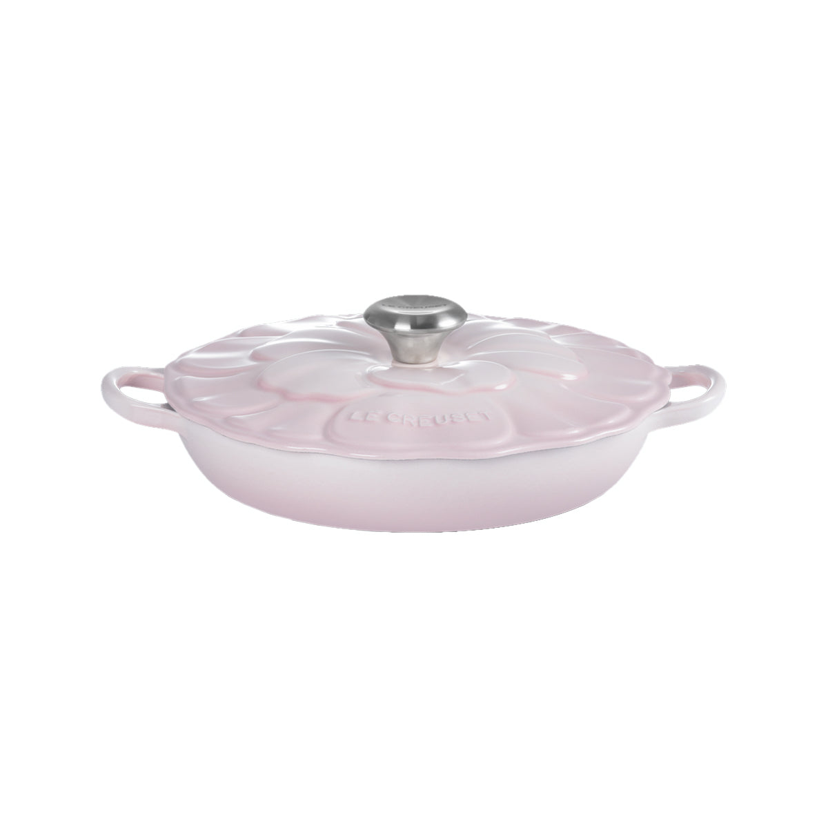 Le Creuset Shell Pink Petal Braiser 26cm 2.2L