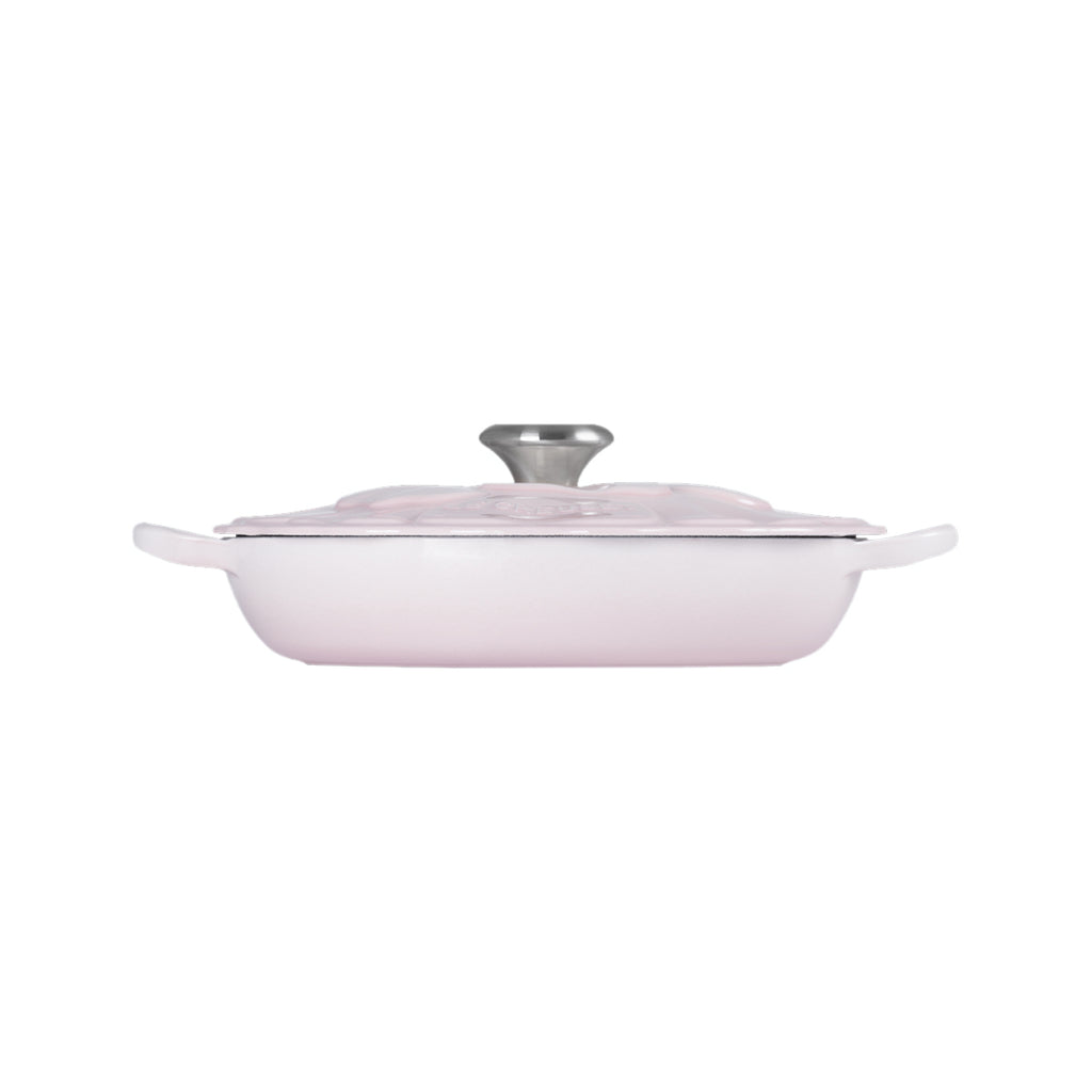 Le Creuset Shell Pink Petal Braiser 26cm 2.2L