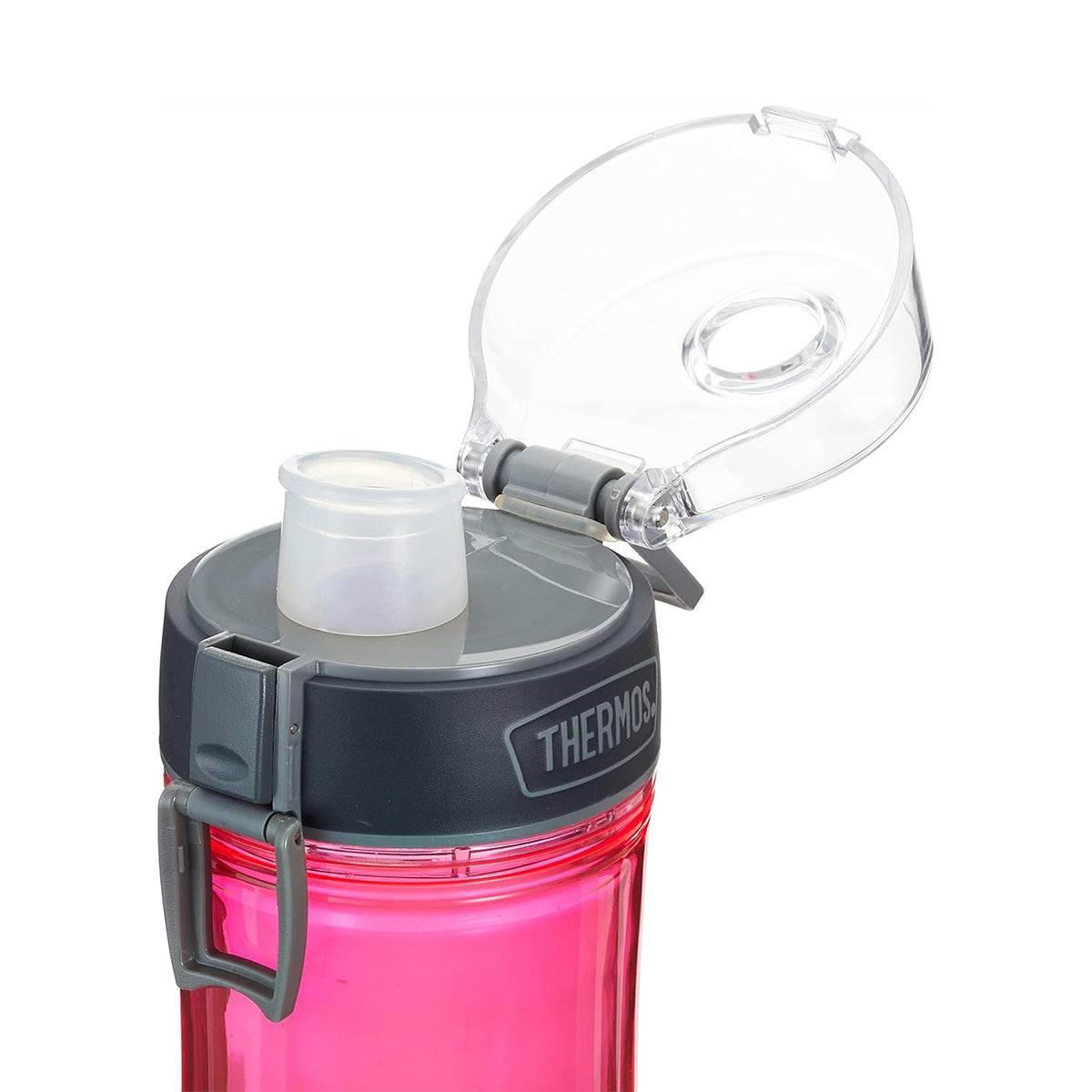 Thermos Trinkflasche Tritan doppelwandig, Pink, 530ml