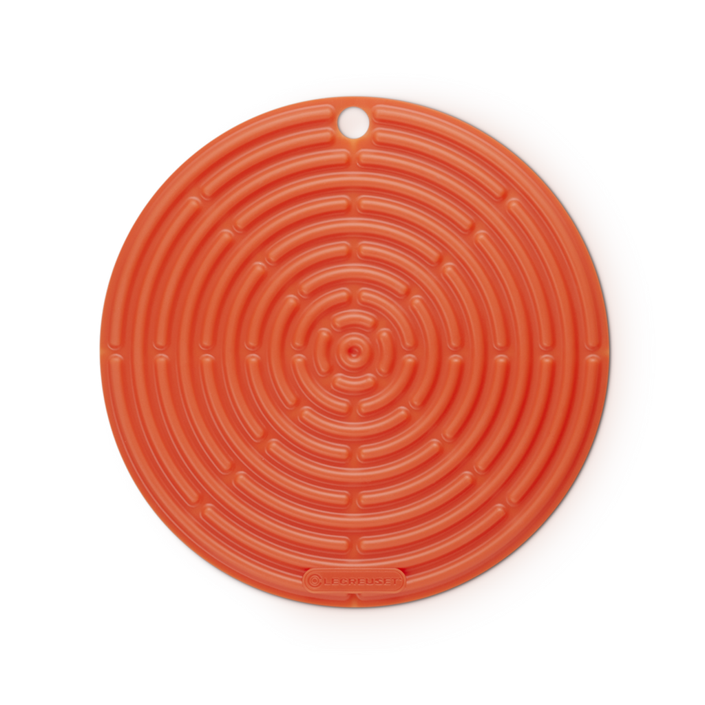 Le Creuset Runder Topflappen Ofenrot 20cm