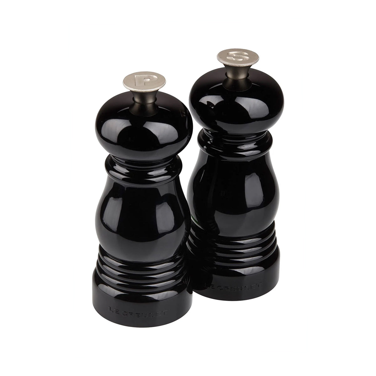 Le Creuset  Mini Salz- und Pfeffermühlen Set- Schwarz glänzend