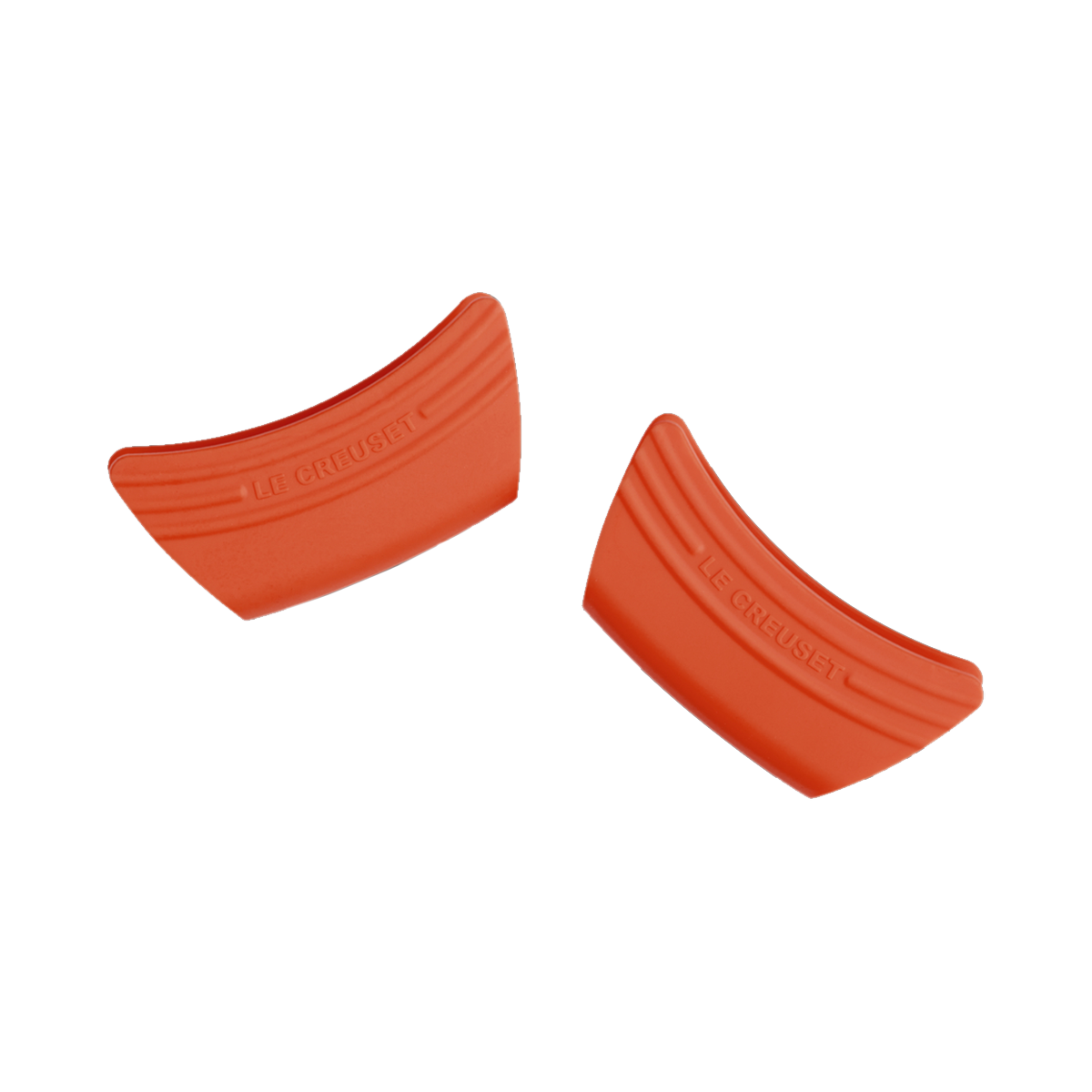 Le Creuset 2er-Set Silikon Griffschutz- Ofenrot