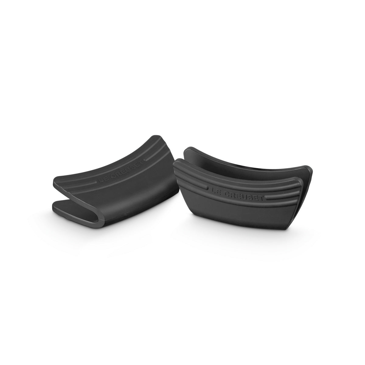 Le Creuset 2er-Set Silikon Griffschutz- Schwarz