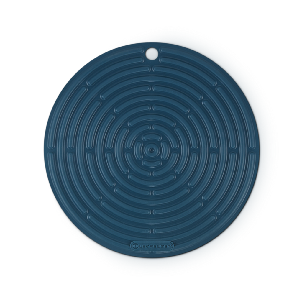 Le Creuset Runder Topflappen Deep Teal 20cm