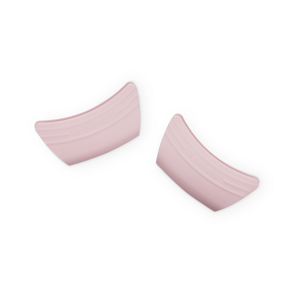 Le Creuset 2er-Set Silikon Griffschutz- Pink