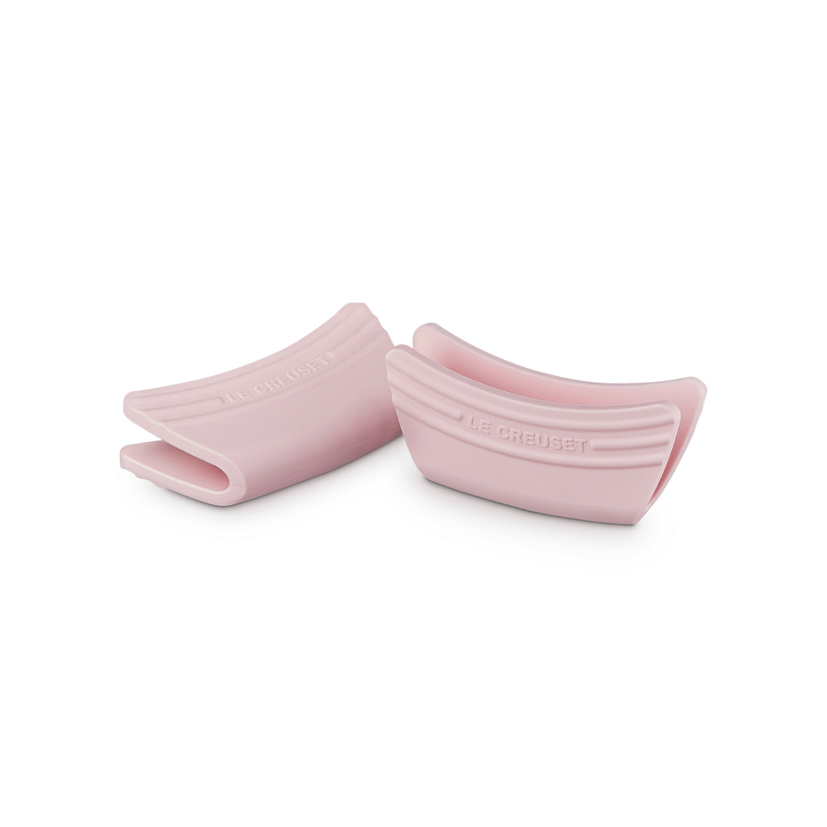 Le Creuset 2er-Set Silikon Griffschutz- Pink