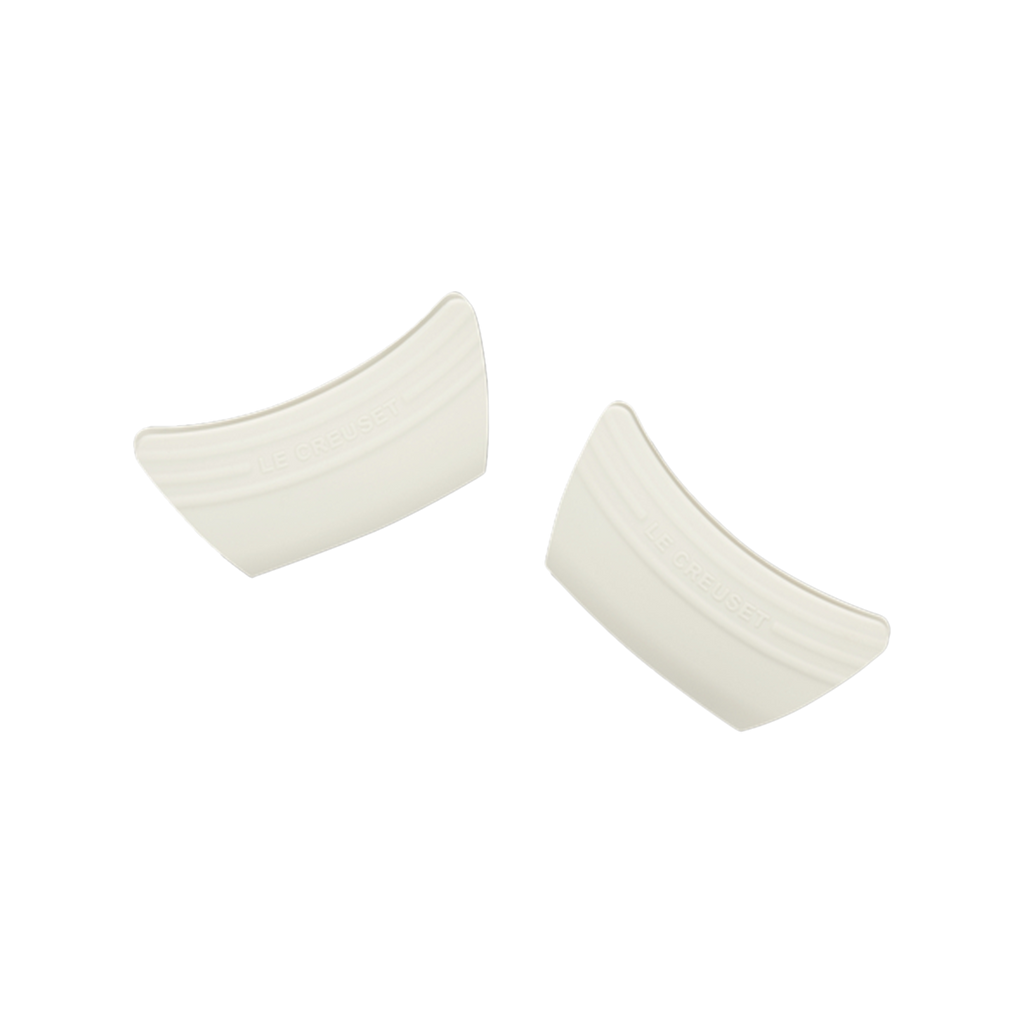 Le Creuset 2er-Set Silikon Griffschutz- Meringue