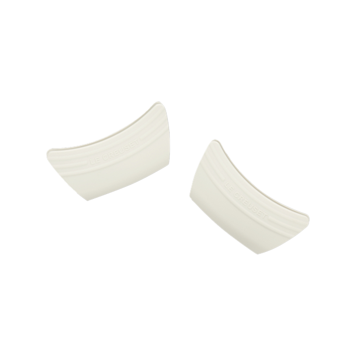 Le Creuset 2er-Set Silikon Griffschutz- Meringue