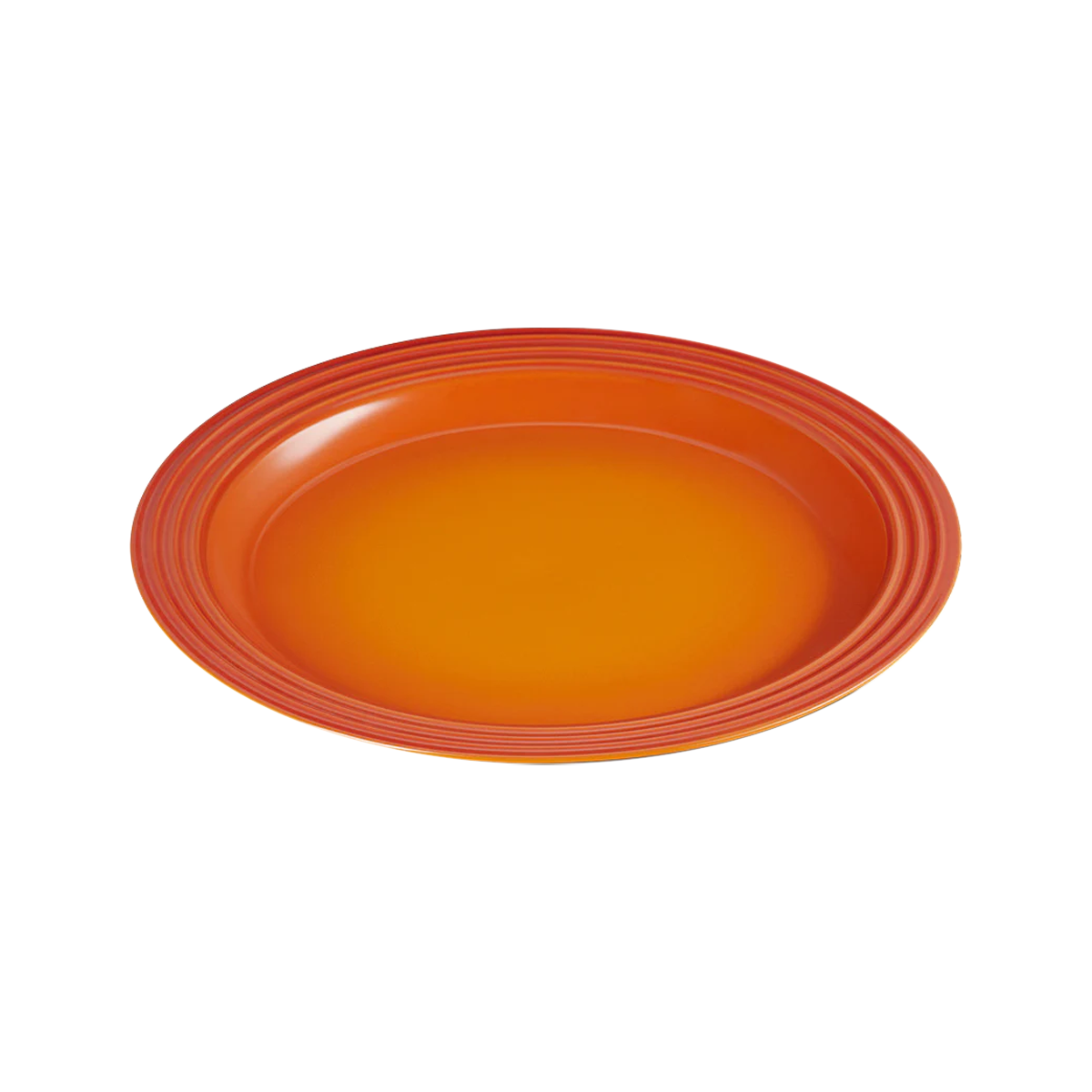 Le Creuset Frühstücksteller Ofenrot 27cm