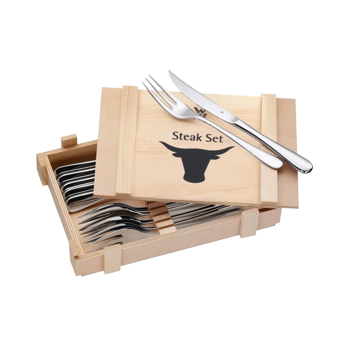 WMF Steakbesteck Set 12 teilig