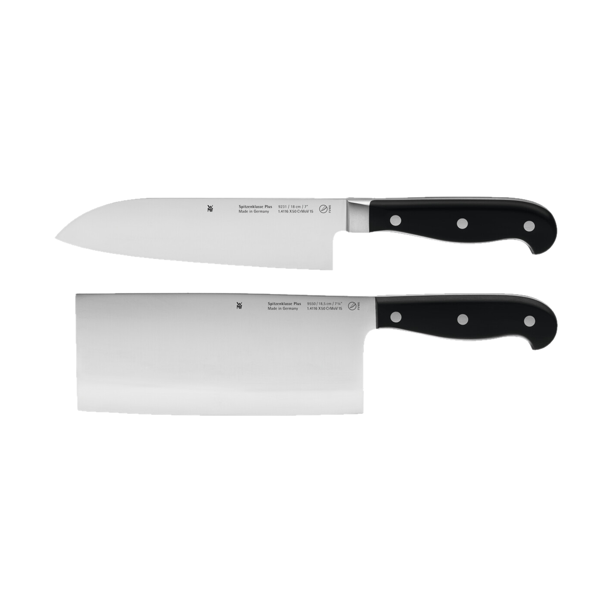WMF Spitzenklasse Plus Messer-Vorteils Set für die asiatische Küche 2 teilig