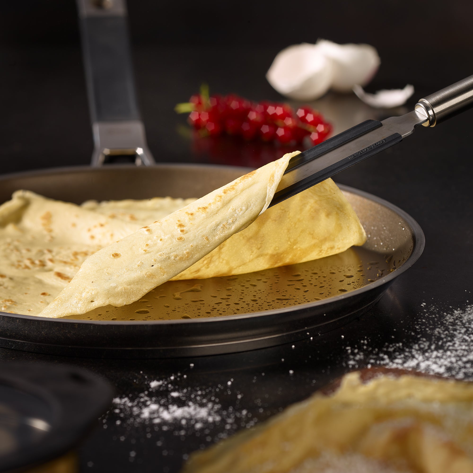 RÖSLE Crêpes Wender Rundgriff Silikon