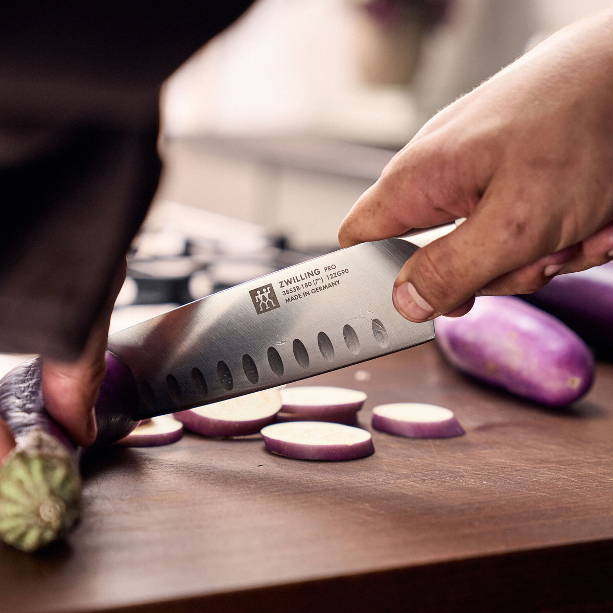 Zwilling Santokumesser 18cm, Kullenschliff