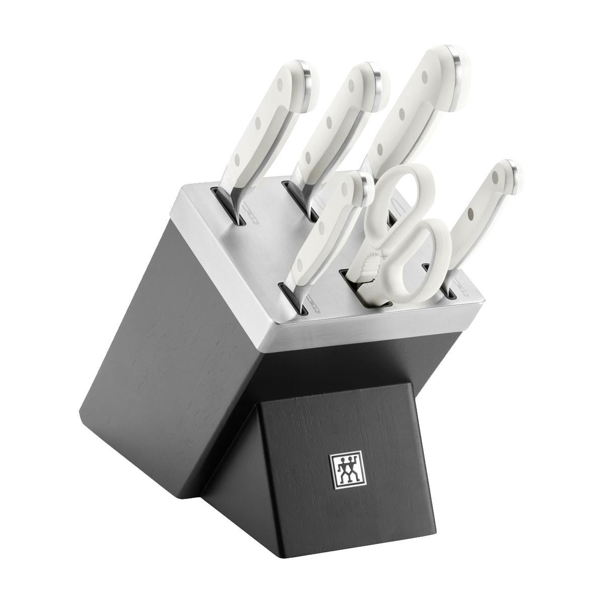 Zwilling 7 tlg, Selbstschärfender Messerblock, Schwarz
