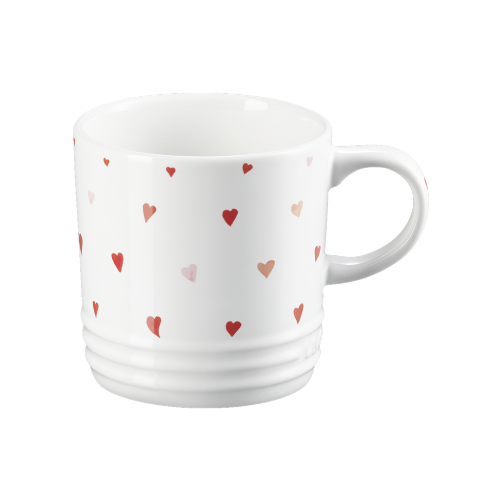 Le Creuset Becher Hearts aus Steinzeug 350 ml