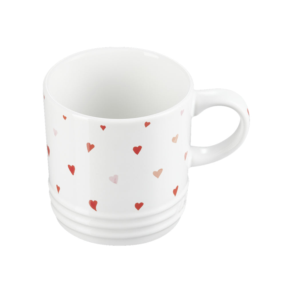 Le Creuset Becher Hearts aus Steinzeug 350 ml